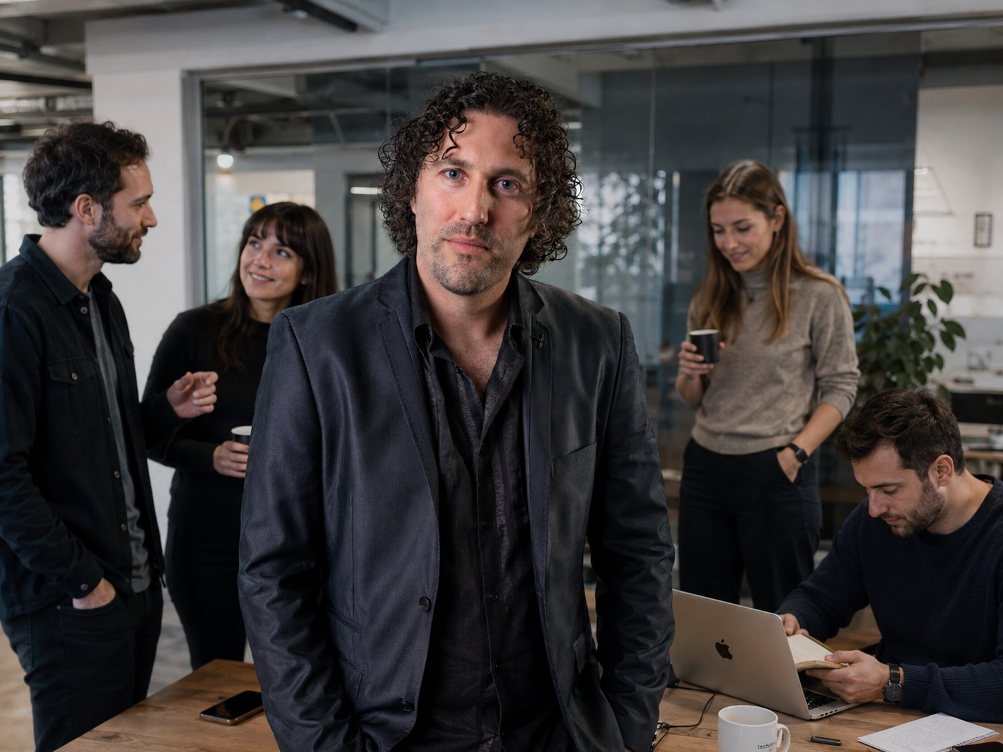 L'équipe Smartbricks autour d'un workflow IA opérationnel